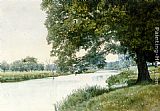 William Fraser Garden The River Ouse, Bedfordshire painting
